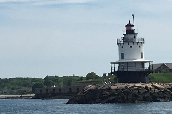 Portland Harbor lighthouse