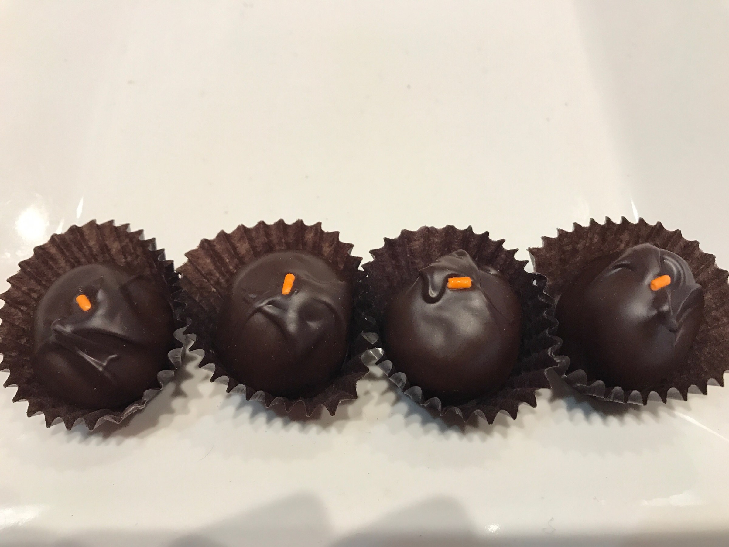 a cake made to look like a face