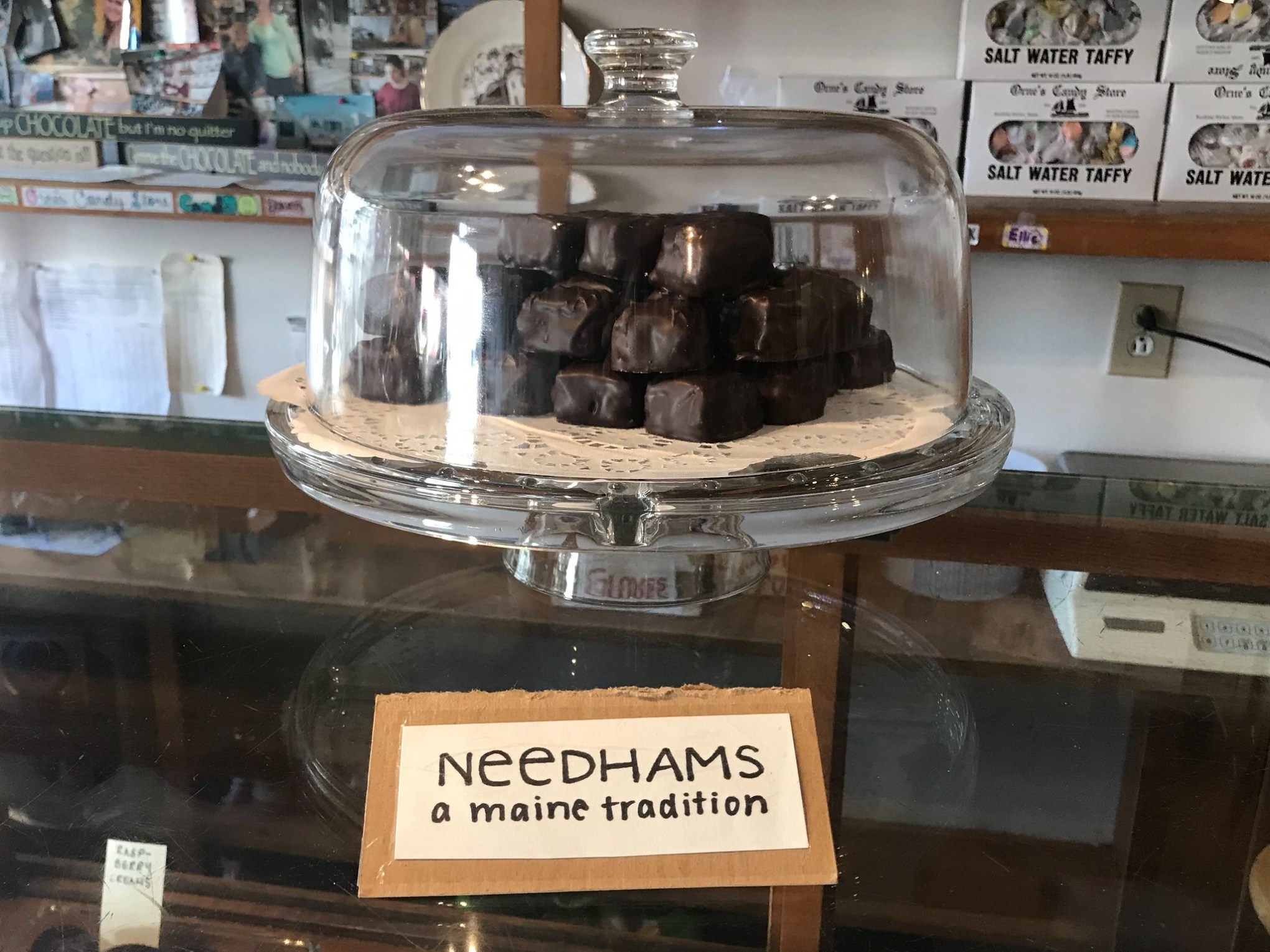 a stove top oven sitting inside of a store
