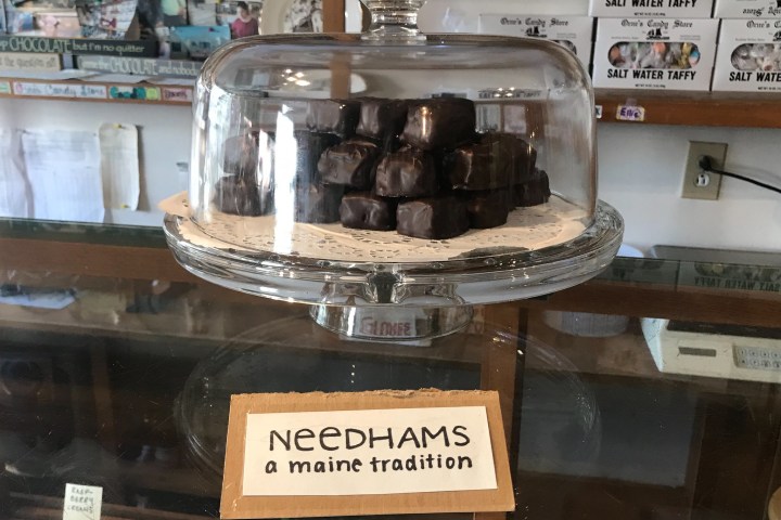 a stove top oven sitting inside of a store