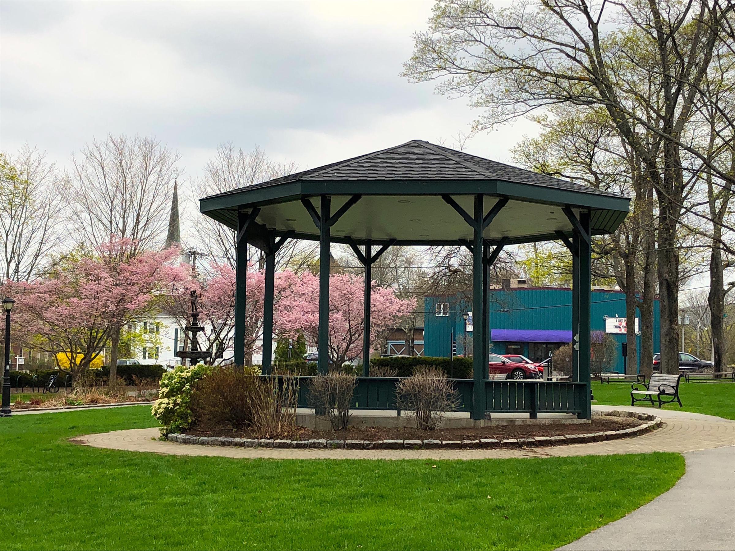 Village green band stand
