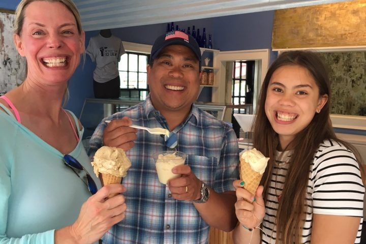 a group of people posing for the camera