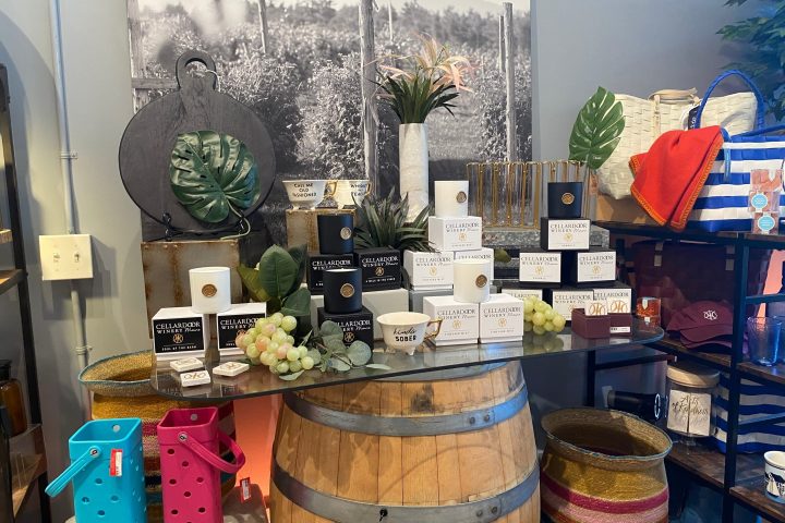 a bunch of items that are on display in a store