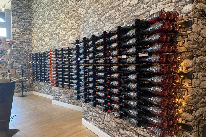 the inside of a building