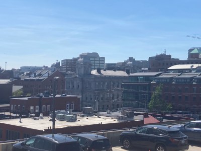a large city landscape