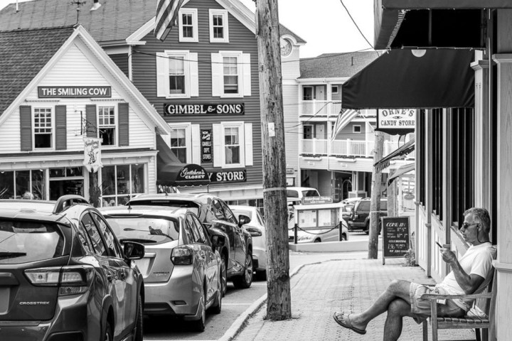 a car parked in front of a house