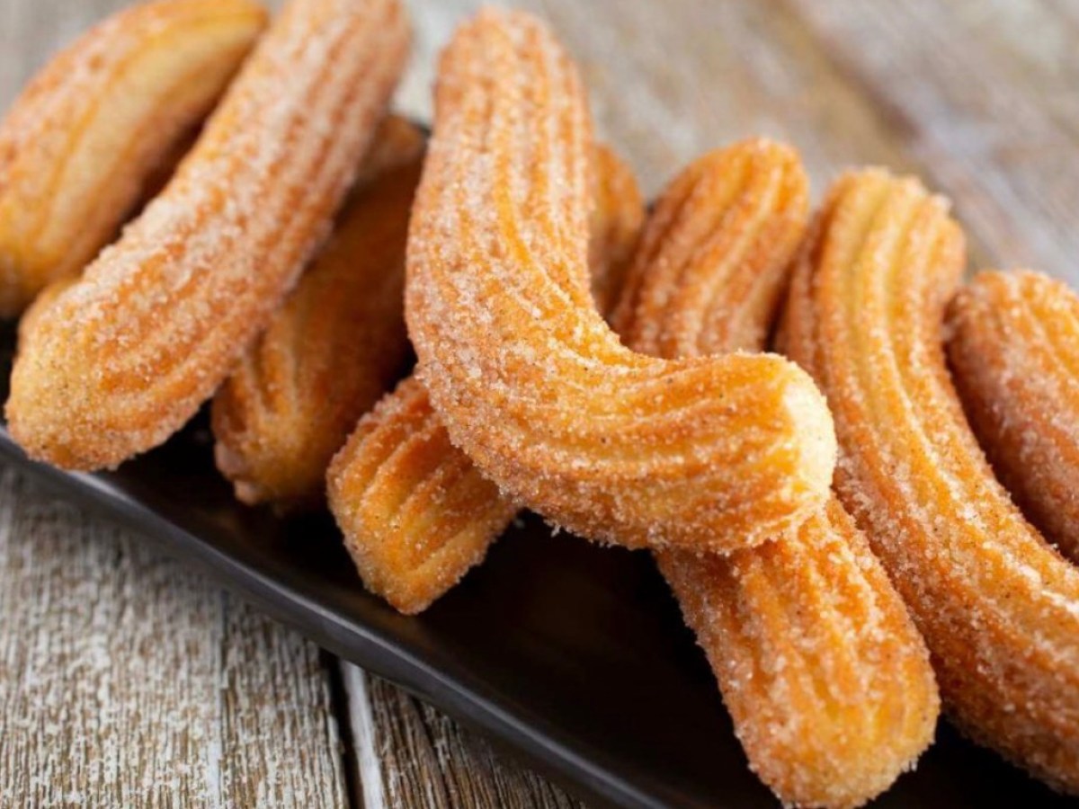 a close up of a doughnut