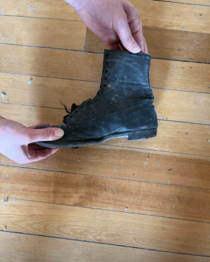 a wooden cutting board