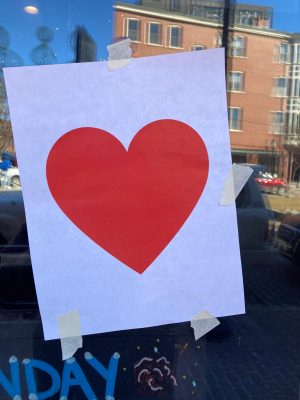 a sign on the side of a building