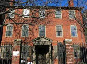 a large brick building
