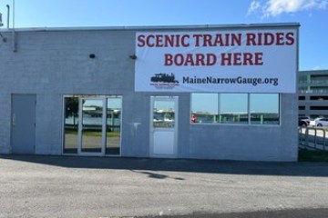 a sign on the side of a building